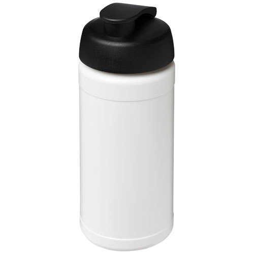 Bidon de sport Baseline personnalisable 500 ml Blanc / Noir